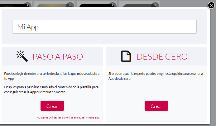 como crear una app desde cero